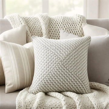Mosaic Square Pillow Cover