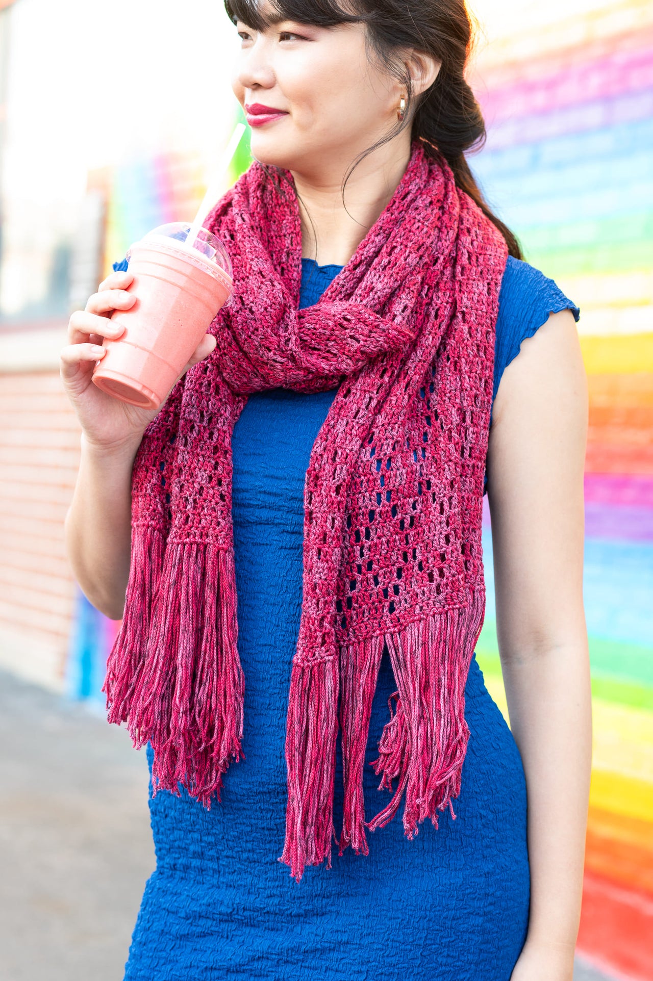 Kassel Shawl in Berroco Tillie - Downloadable PDF