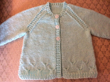 Flying Birds Jacket & Hat, 0-3 months