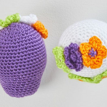 Sweet Crochet Sugar Skulls in Red Heart Amigurumi - LM6298 - Downloadable PDF