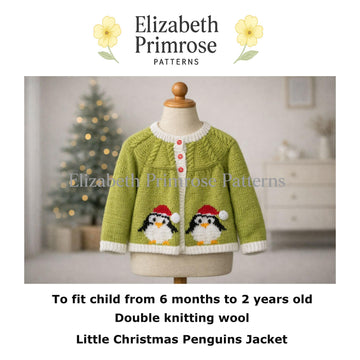 Little Christmas Penguins Jacket P16