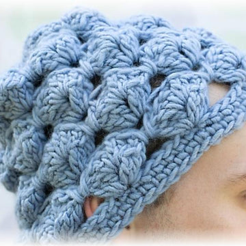 Slouchy Beanie Crochet Pattern She Sells Sea Shells Hat