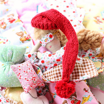Princess Pompom Cape & Hat Set