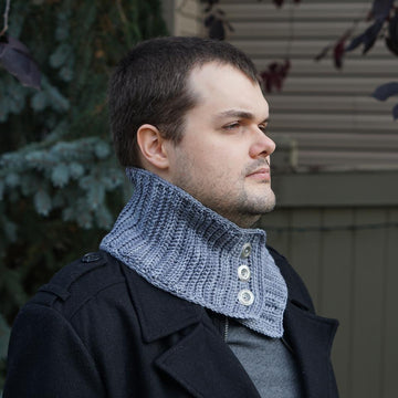 Modern Ribbed Scarf