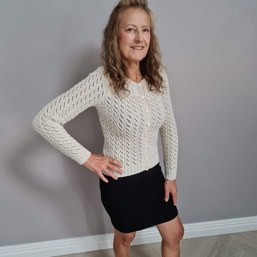 Very Easy Ladies Cotton Cardigan - S, M, L