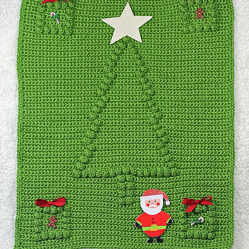 Christmas Tree Blanket Block