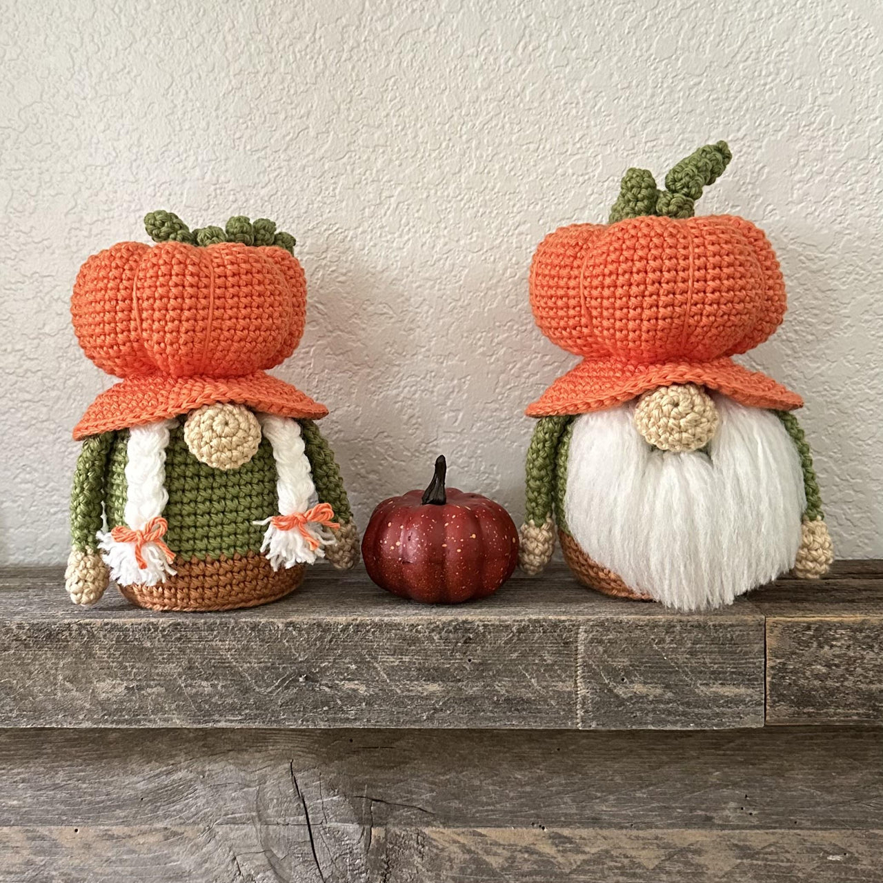 Pumpkin Gnome Crochet Pattern