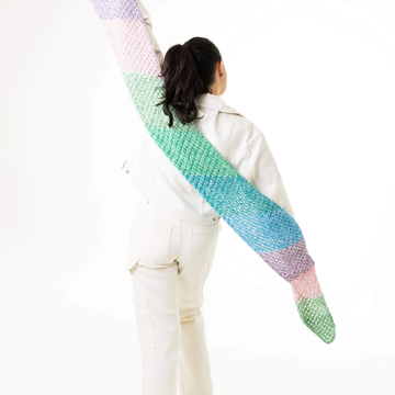Willow Park Scarf in Lion Brand Mandala Ombre - M23092 MDO - Downloadable PDF