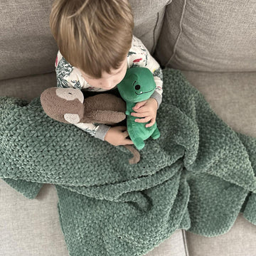 Chunky Chenille Throw Blanket