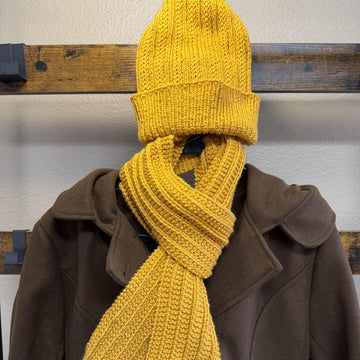 Serenada Scarf -- a loom knit pattern