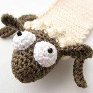 Sheep Bookmark Crochet Pattern