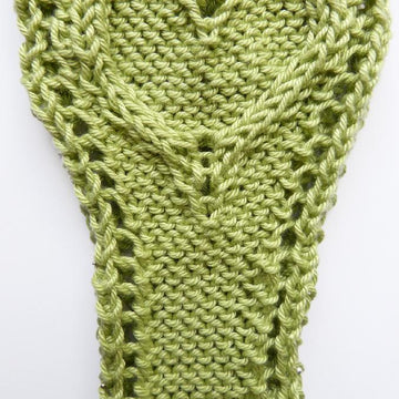 Cabled Hearts Headband