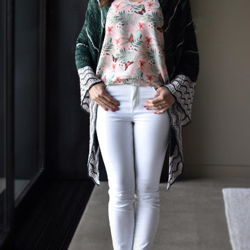 Malachite Lace Shawl