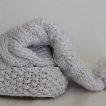 Cable Knit Stocking Hat