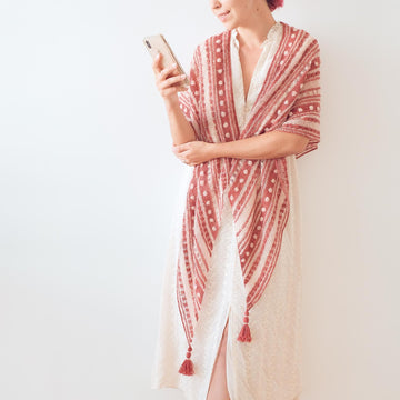 Strawflower Shawl