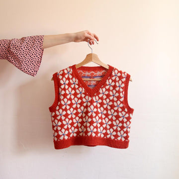Daisied Vest