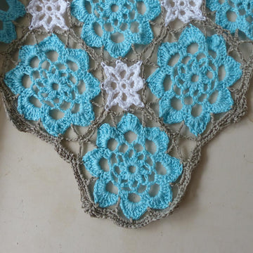 Shawl blue lagoon