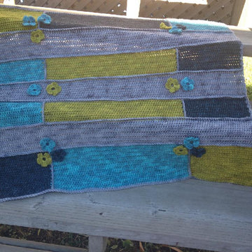 Modern hippie blanket