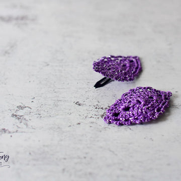 Sparkle Earrings or Hairclips