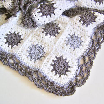 Grey Granny Goodness Blanket