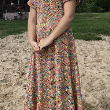 Rainbow Dress For Little Miss