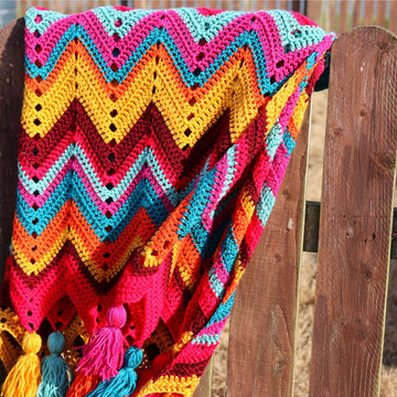 Retro Dazzler Blanket