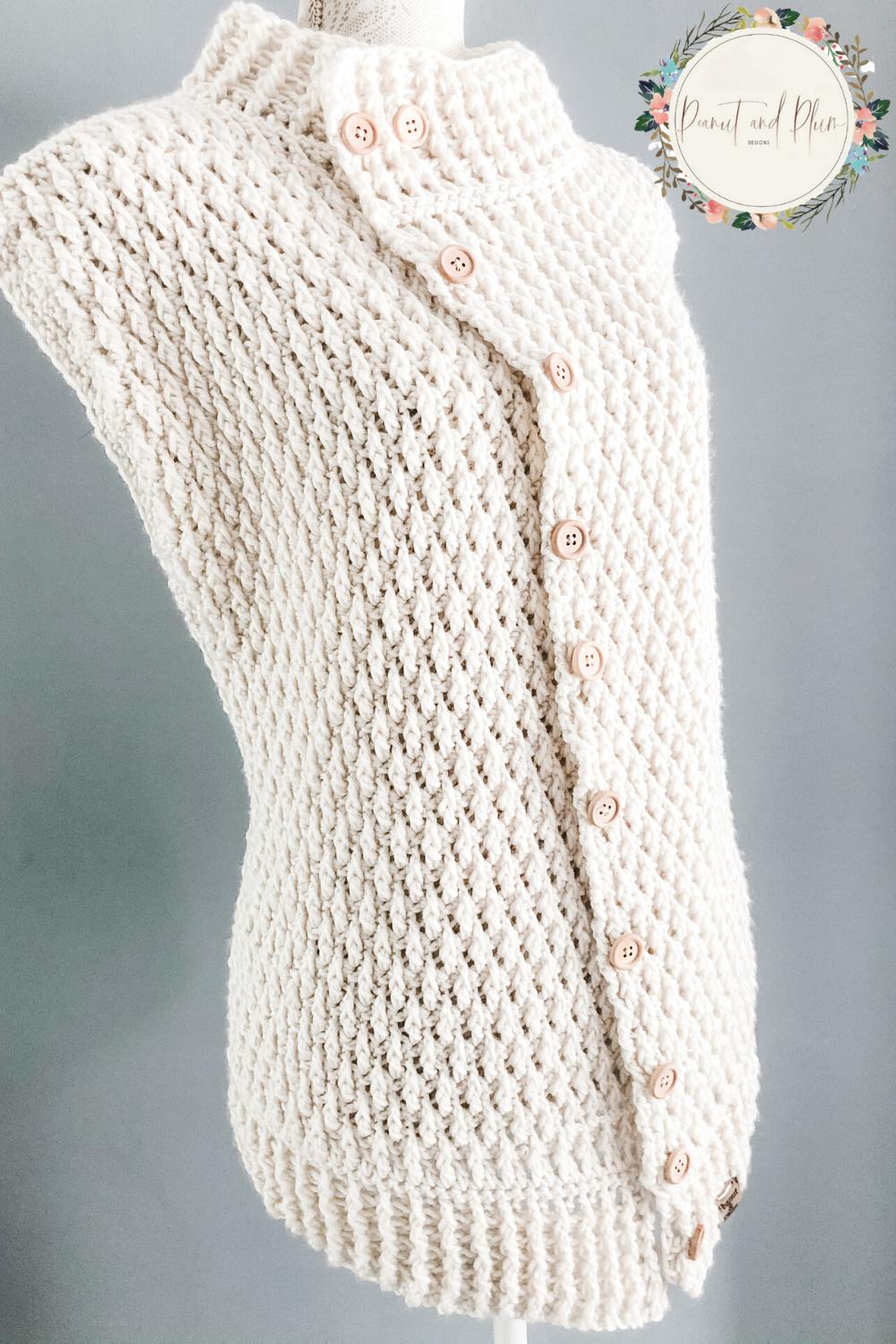 Drops Of Ivory Gilet