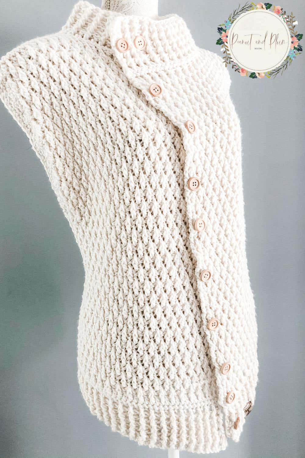Drops Of Ivory Gilet