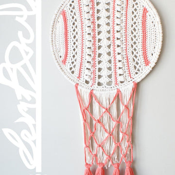 Lacy Stripes Wall Hanging (2015006)