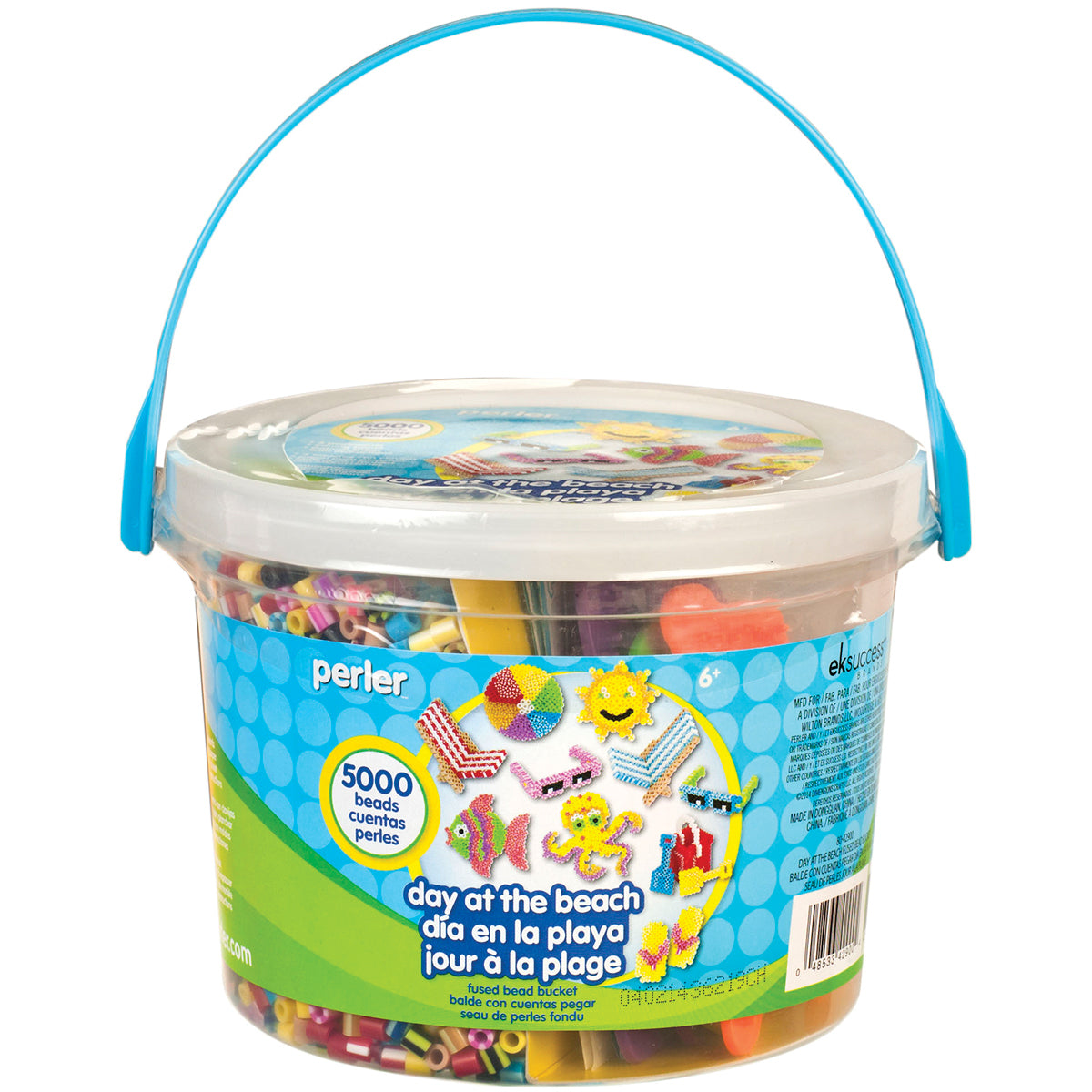 Perler Fused Bead Bucket Kit - Day At The Beach