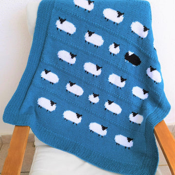 Flock of Sheep Throw