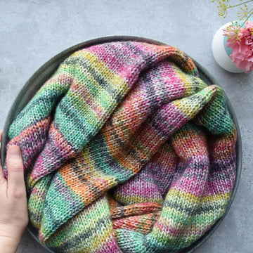 Colorful Stripes Infinity Scarf