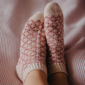 Rhubarb and Custard Socks