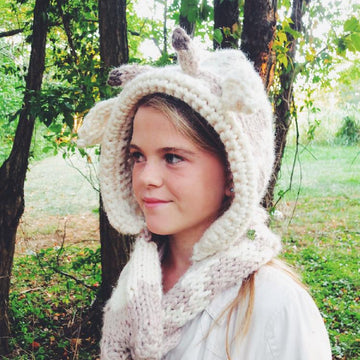 Georgie the Giraffe Hooded Scarf