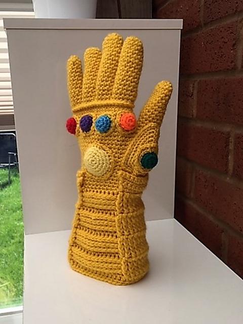 The Avengers Infinity Glove Crochet Pattern