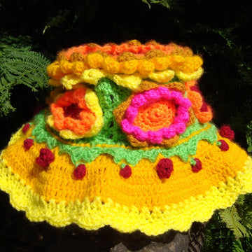 Sunflower Party Hat