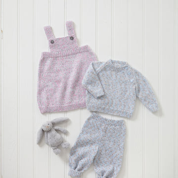 Babies in King Cole Cloud Nine DK - P6057 - Leaflet