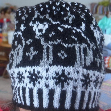 Lonely wolf beanie