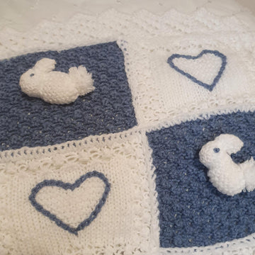 Rory The Rabbit Baby Blanket