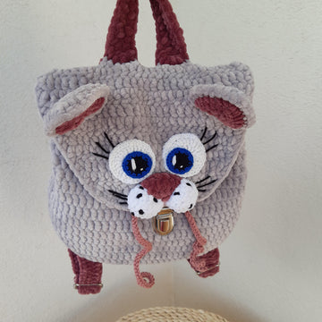 Cat Backpack Crochet Pattern