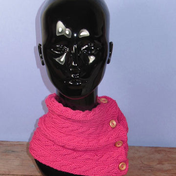 Sideways Cable Button Up Cowl
