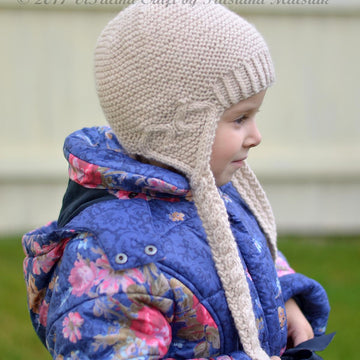 Hearts Queen Earflap Hat