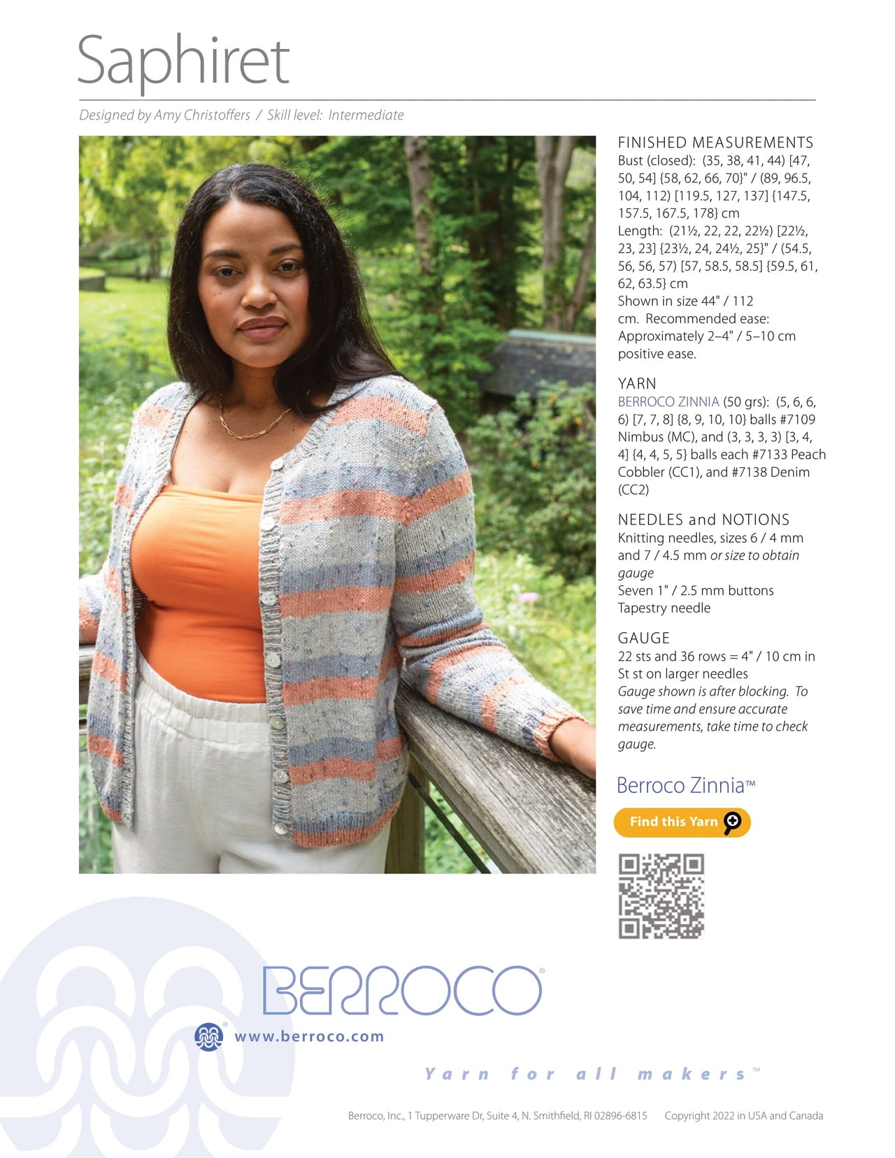 Berroco Saphiret PDF