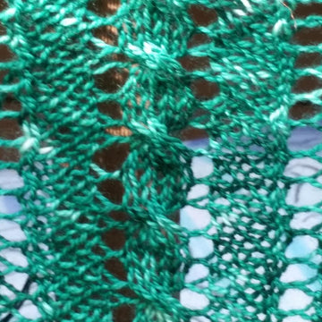 Kensington Gardens Shawlette