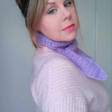 Crochet Alice Neckerchief Scarf Pattern