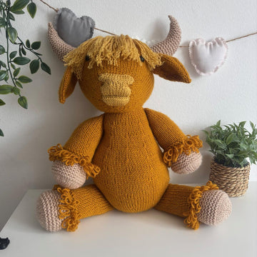 Chunky Highland Cow Toy