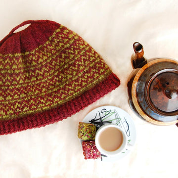 Solstice Glow tea cosy