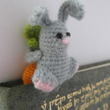 Hungry bunny bookmark