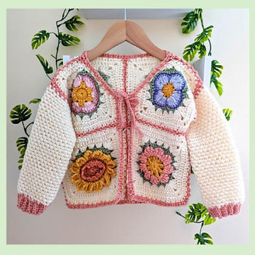 Girls Petal Parade Cardigan