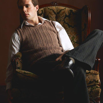 Cable and Rib vest